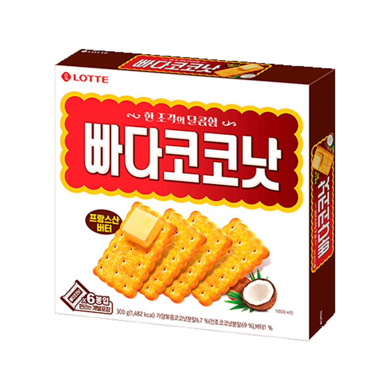 LOTTEWELLFOOD Butter Coconut 300g x 12
