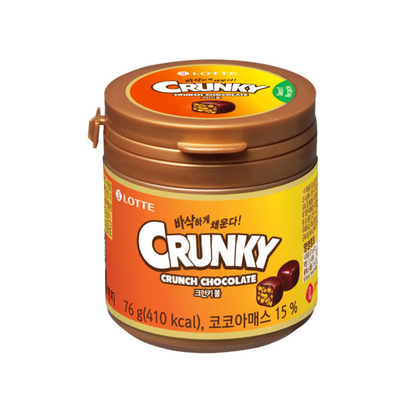LOTTEWELLFOOD Crunky Ball 76g x 24