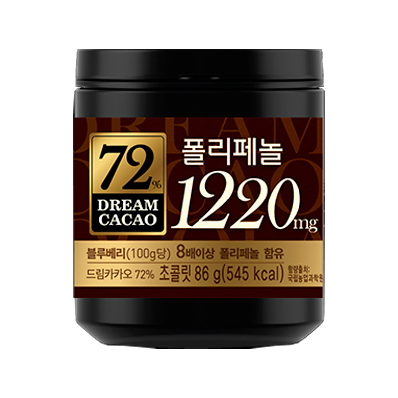 LOTTEWELLFOOD Dream Kakao 72% 86g x 24