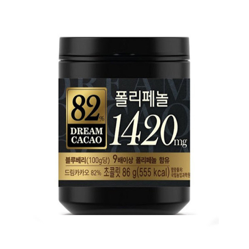 LOTTEWELLFOOD Dream Kakao 82% 86g x 24