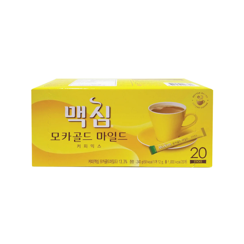 MAXIM Mocha Gold Mild Coffee Mix 12g x 20p x 24