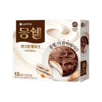 LOTTEWELLFOOD Monshell Fresh Cream Original 408g x 8