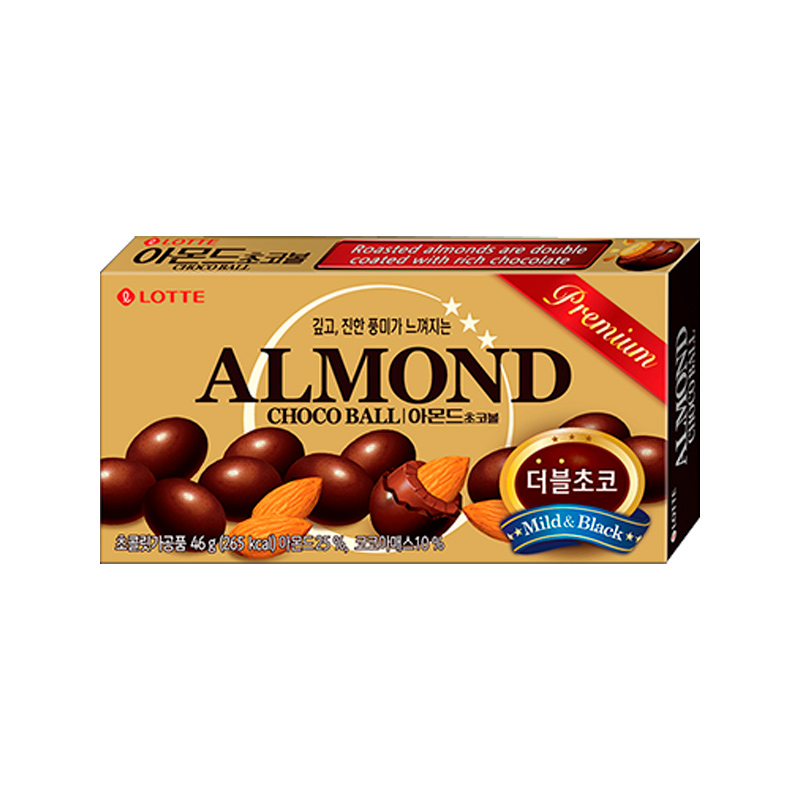 LOTTEWELLFOOD Almond Choco Ball 46g x 40