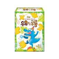CW Dinosaur Shaped Milk Cookies 60g x 10
