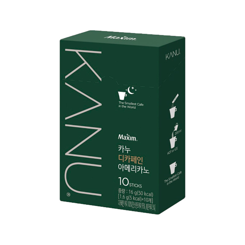 MAXIM Kanu Decaffeinated Americano 1.6g x 10p x 10