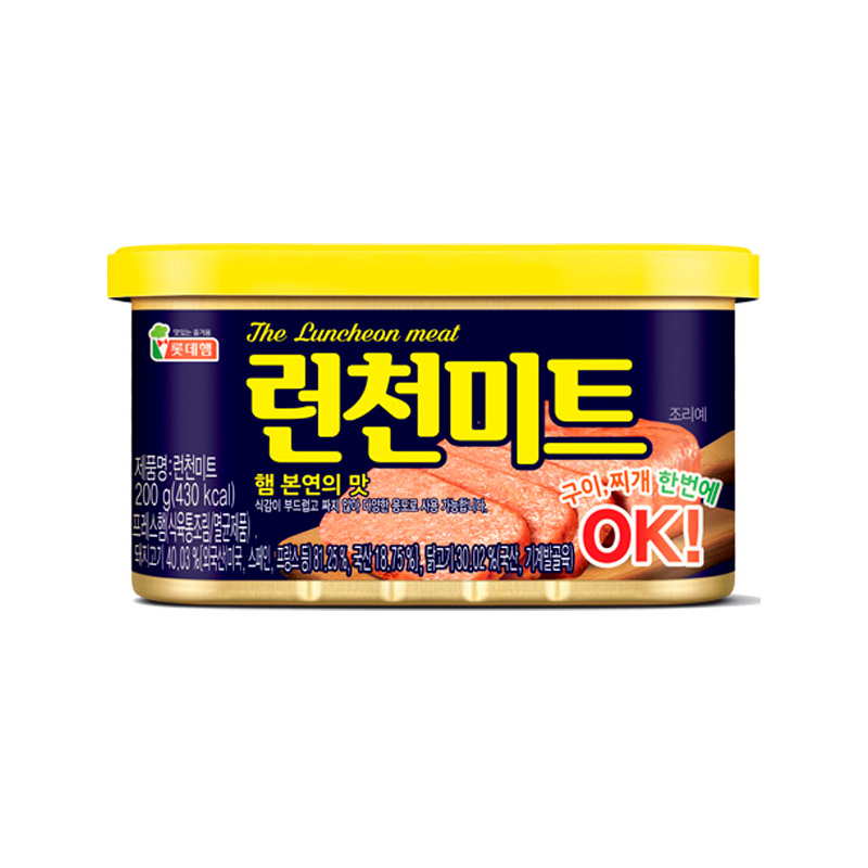 LOTTEWELLFOOD Luncheon Meat 200g x 24