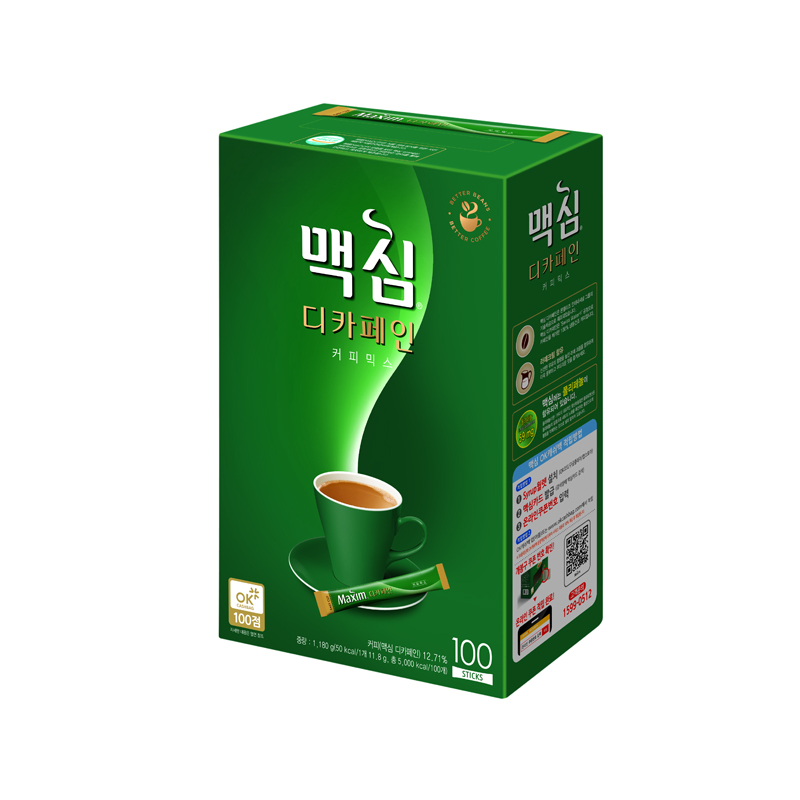 MAXIM Decafe Coffee Mix 11.8g x 100p x 8