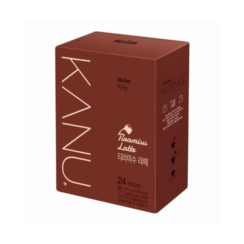 MAXIM Kanu Tiramisu Latte 17.3g x 24p x 8