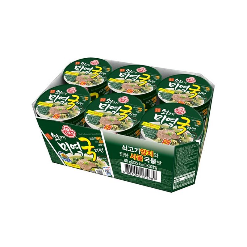 OTOKI Seaweed Soup with Beef 60g x 6p x 1