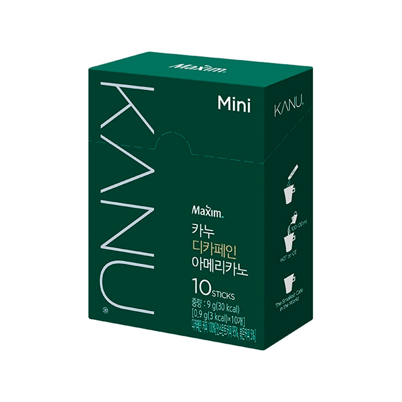 MAXIM Kanu Decaffeinated Americano Mini 0.9g x 10p x 10