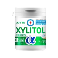 LOTTEWELLFOOD Xylitol Alpha Original Container 86g x 24
