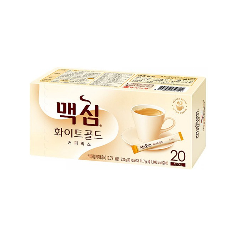 MAXIM White Gold Coffee Mix 11.7g x 20p x 24