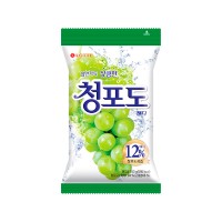 LOTTEWELLFOOD Green Grape Candy 153g x 20