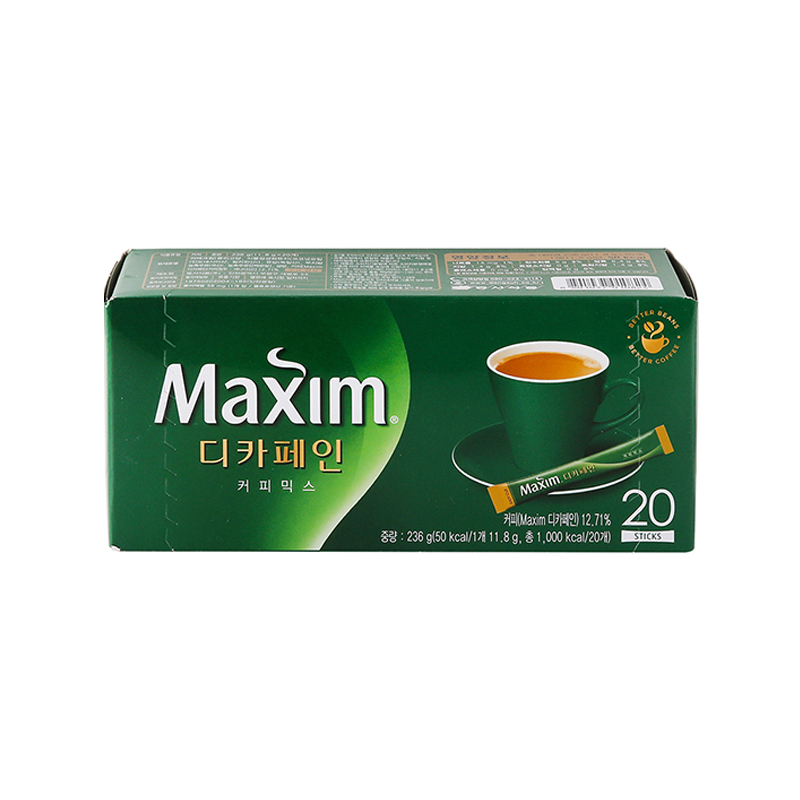 MAXIM Decafe Coffee Mix 11.8g x 20p x 24
