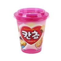 LOTTEWELLFOOD Chocolate Puff Cup 88g x 15