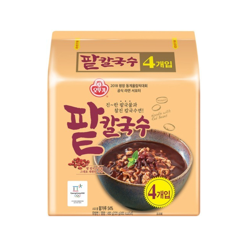 OTOKI Red Bean Kalguksu Ramen 120g x 4p x 8