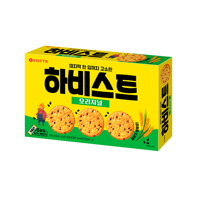 LOTTEWELLFOOD Harvest original Bisquit 300g x 12