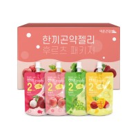 THEZOEN Fruits Package Konjac Jelly 150g x 28p x 4