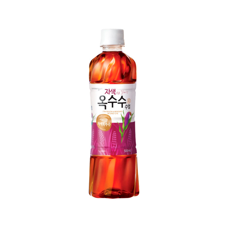 WOONGJIN Purple Corn Silk Tea PET (E) 500ml x 20