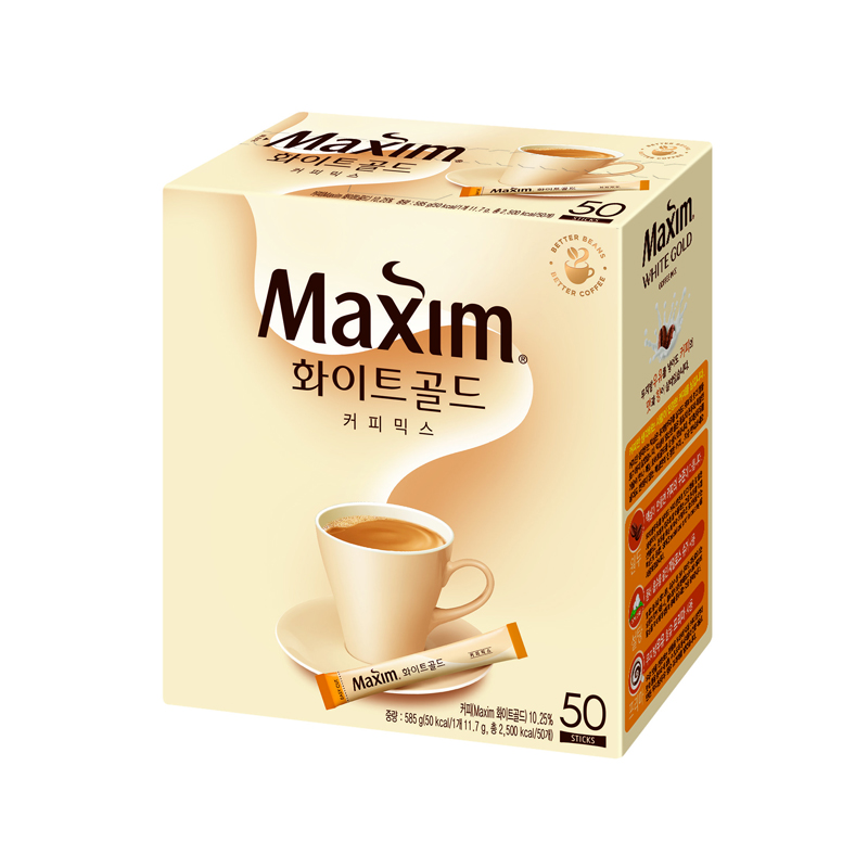 MAXIM White Gold Coffee Mix 11.7g x 50p x 18