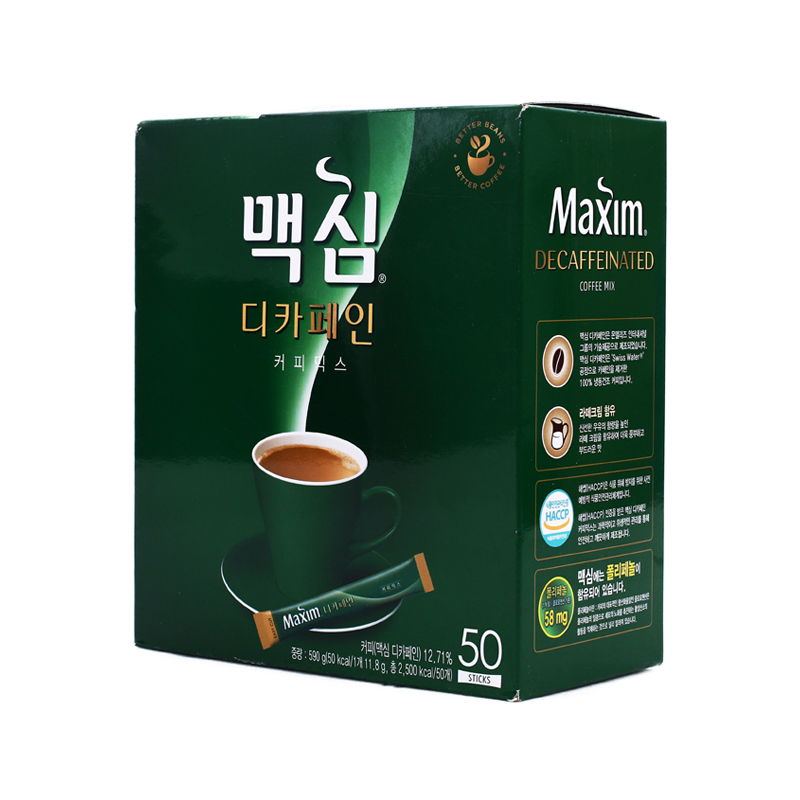 MAXIM Decafe Coffee Mix 11.8g x 50p x 18