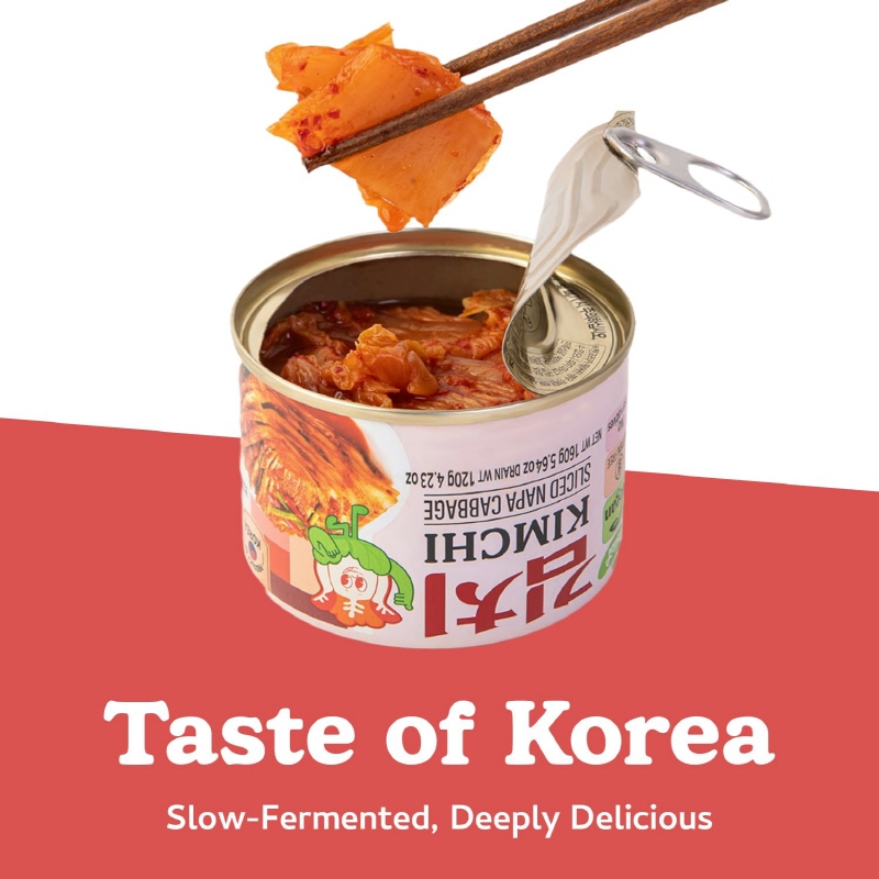 DELIEF Sliced Napa Cabbage Kimchi 160g x 24
