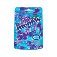 MENTOS 2IN1 Grape Soda Flavor 45g x 50