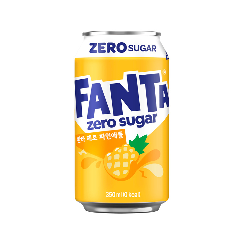 FANTA Zero Pineapple 350ml x 24