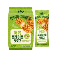 DELIEF Fish Sausage Potato Coating Corndog (F) 100g x 4p x 12