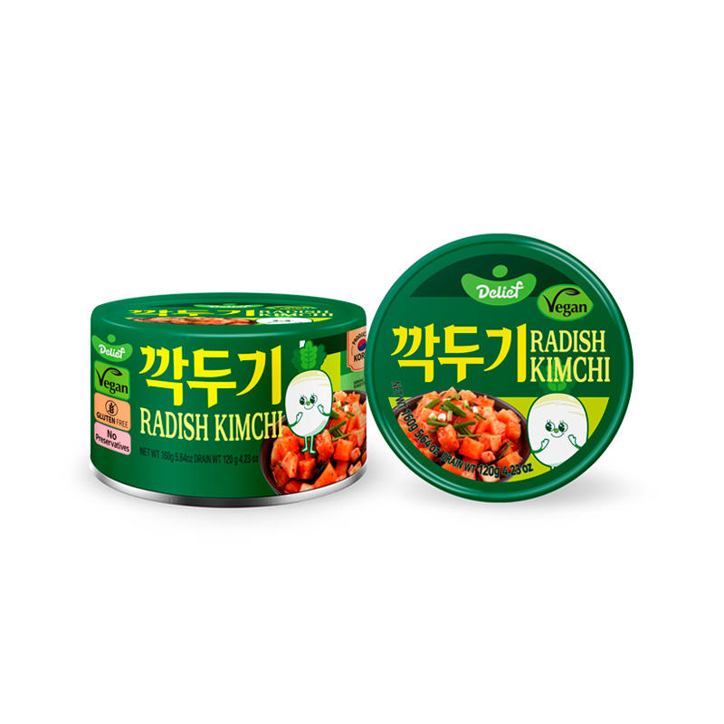 DELIEF Radish Kimchi 160g x 24