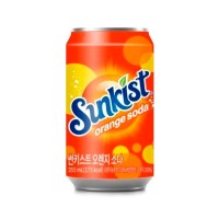 SUNKIST Orange Soda 355ml x 24