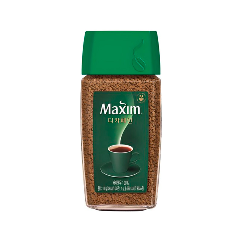 MAXIM Decaffeinated Ground Coffee 100g x 12