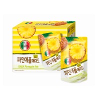 WOONGJIN Baba Pineapple Ade Pouch (E) 190ml x 50
