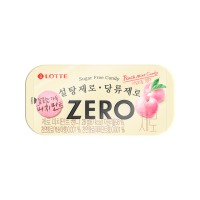 LOTTEWELLFOOD Zero Peach Mint Candy 28g x 24