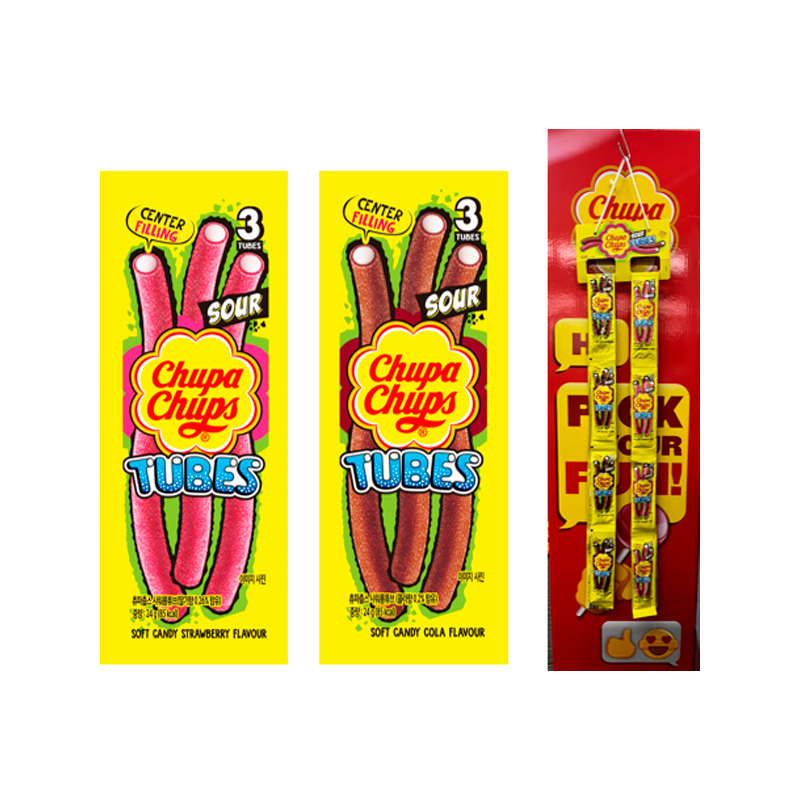 CHUPA CHUPS Sour Tubes 24g x 96