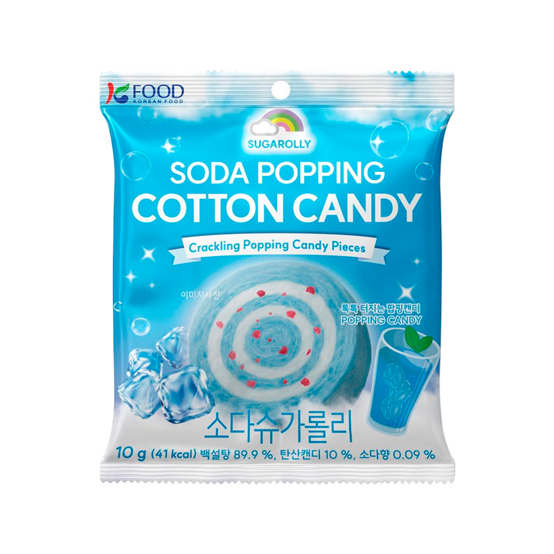 NAMU Soda Popping Cotton Candy 10g x 60