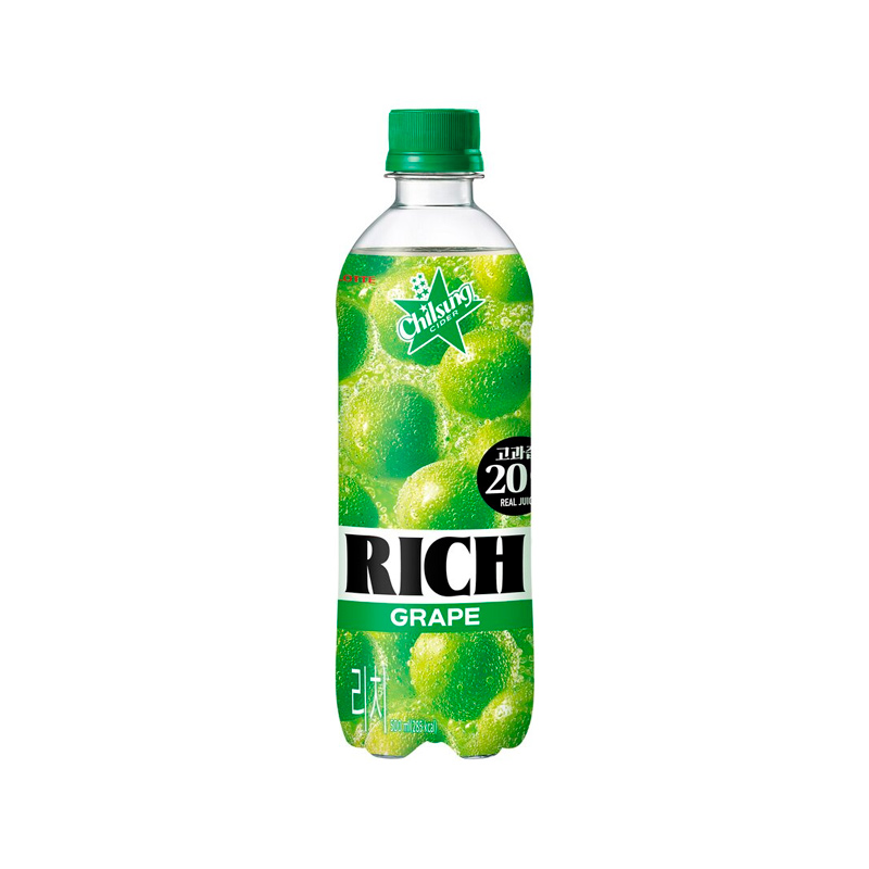 LOTTE CHILSUNG Chilsung Cider Rich Graoe 500ml x 20