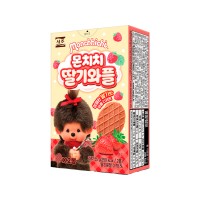 SEOJU Monchhichi Strawberry Waffle 55g x 36