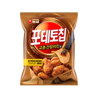 NONGSHIM Potato Chip Kyochon Soy Sauce Chicken Flavor 55g x 16